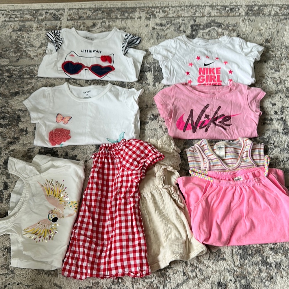 Girls short sleeve shirts